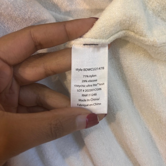 Barefoot Dreams Long Line Shawl Collar Cardigan - Picture 7 of 7